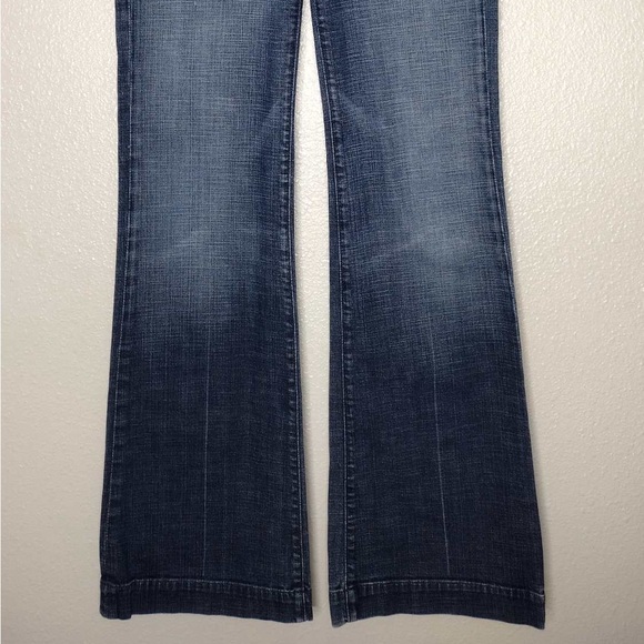 7 For All Mankind Dojo Sz 26 Low-Rise Jeans - Picture 4 of 15